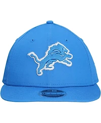 New Era Men's Blue Detroit Lions Main Low Profile 9FIFTY Snapback Hat