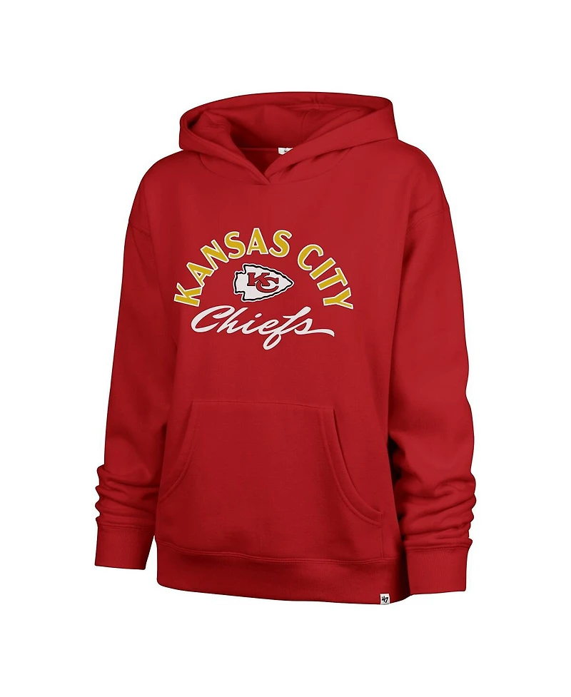 '47 Brand Women's Red Kansas City Chiefs Plus Whirlwind Naomi Hoodie