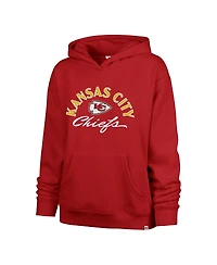 '47 Brand Women's Red Kansas City Chiefs Plus Whirlwind Naomi Hoodie