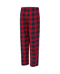 Concepts Sport Women's 2-Piece Navy/Red New England Patriots Avondale T-Shirt and Pants Flannel Pj Set