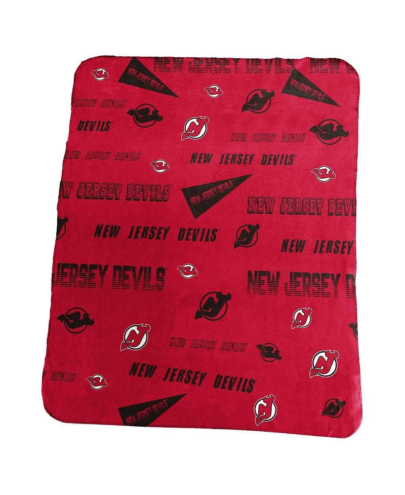 Logo Brands New Jersey Devils 50" x 60" Classic Fleece Blanket