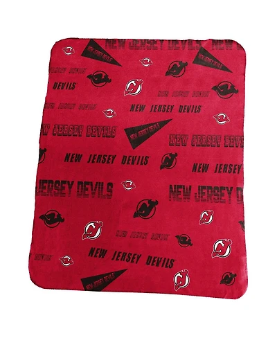Logo Brands New Jersey Devils 50" x 60" Classic Fleece Blanket