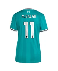 Adidas Women's Mohamed Salah Green Liverpool 2025/26 Third Replica Player Jersey