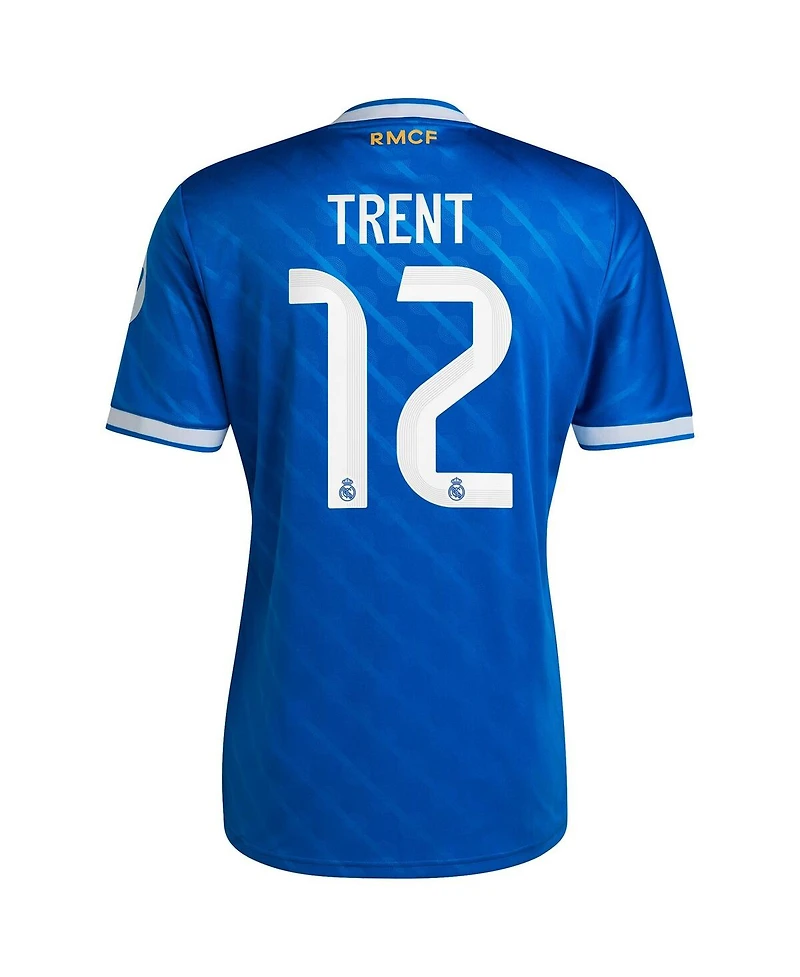 Adidas Men's Trent Alexander-Arnold Blue Real Madrid 2025/26 Third Replica Player Jersey