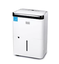 Black+Decker 1000 Sq. Ft. Dehumidifier for Home, Bedroom and Basement, Up To 9 Pints Per Day, Energy Star Certified, 3.3-Pint Bucket, White