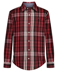 Tommy Hilfiger Boys 8-20 Holiday Long-Sleeve Plaid Shirt