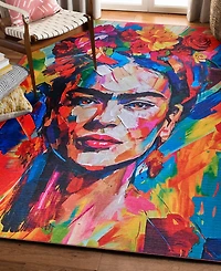 Exquisite Rugs Frida 6965 5'0"x7'0" Area Rug