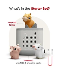Tonies TB2 My First Tonies Bundle Moon Box Mft Farm Set