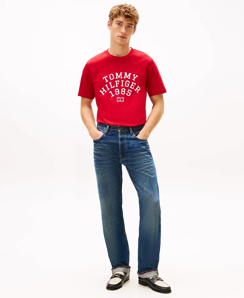 Tommy Hilfiger Men's Arch Crewneck T-Shirt