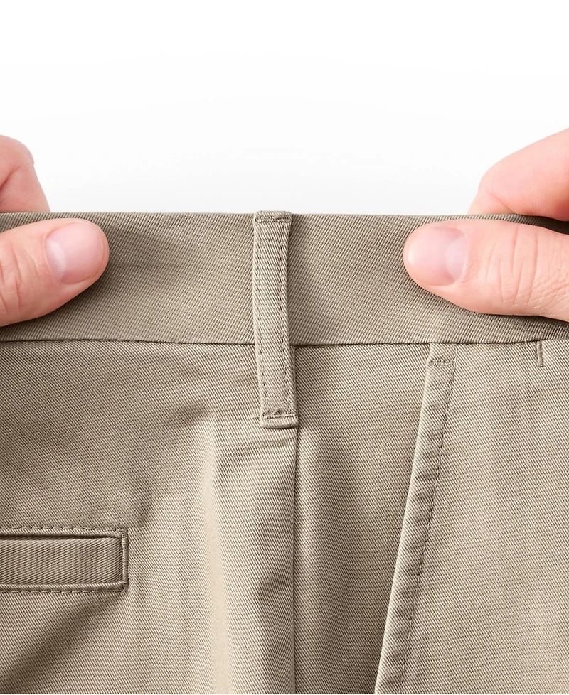 Lands' End Men's Travel Kit Comfort Waist Athletic Fit Chino Pant