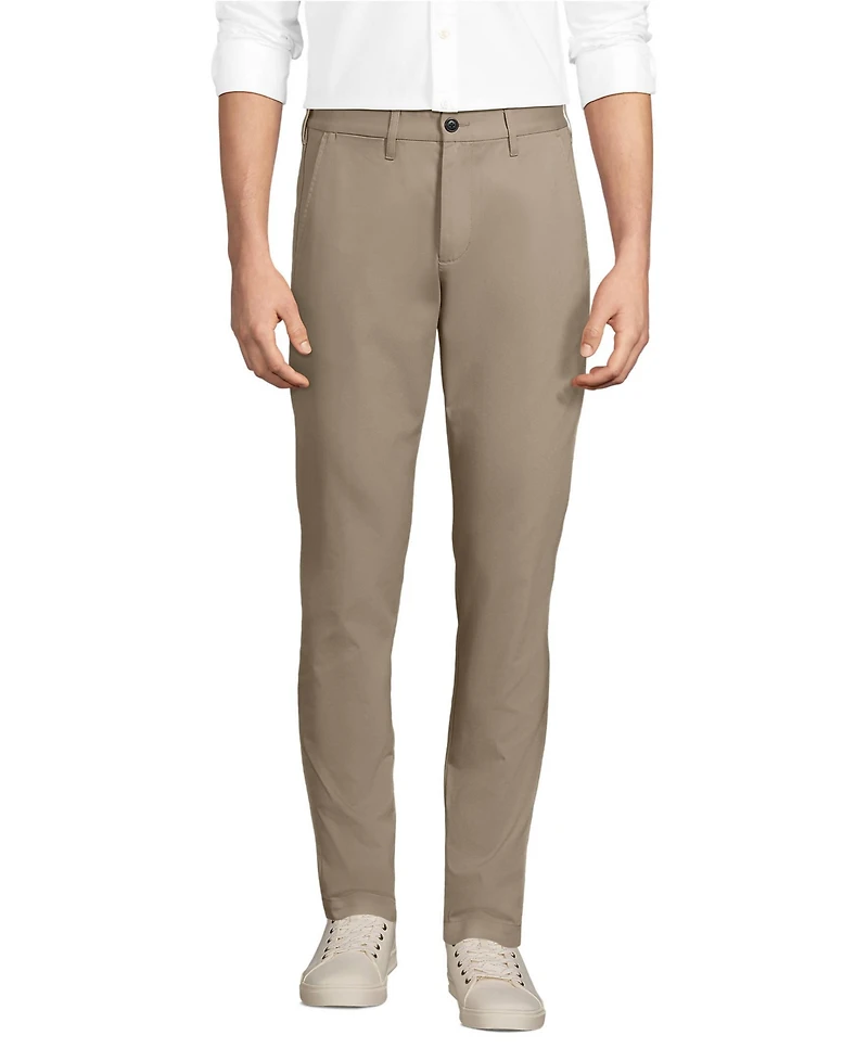 Lands' End Men's Travel Kit Slim Fit Chino Pant