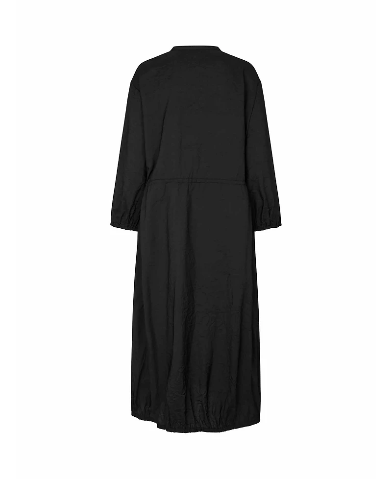 Masai Copenhagen Women's MaNymosa 3/4 Sleeve Loose Fit Midi Dress