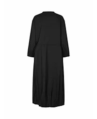 Masai Copenhagen Women's MaNymosa 3/4 Sleeve Loose Fit Midi Dress