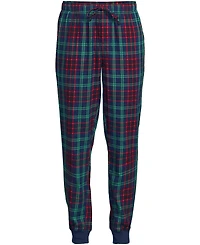 Lands' End Men's Flannel Jogger Pajama Pants