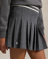 Polo Ralph Lauren Girls 7-16 Pleated Embroidered Skirt