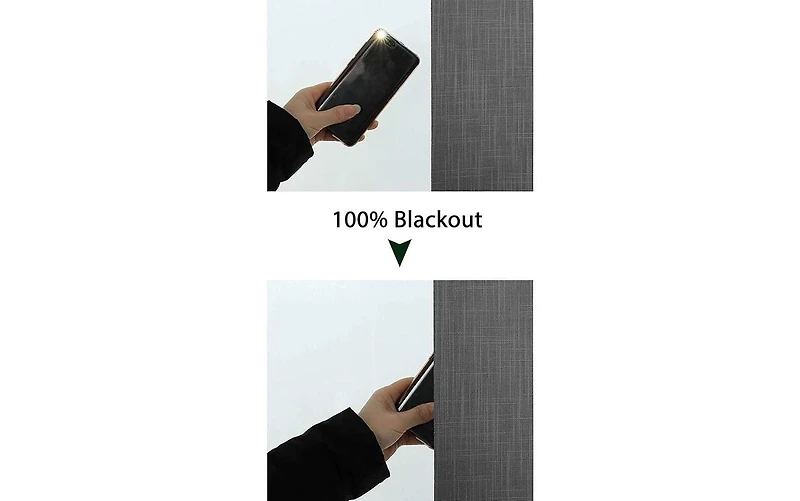 Shadisfy Roller Window Blinds & Shades, Cordless Roller Blinds for Windows, 100% Blackout Window Blinds for Home, 27" W X 64" H, Linen