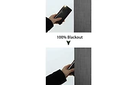 Shadisfy Roller Window Blinds & Shades, Cordless Roller Blinds for Windows, 100% Blackout Window Blinds for Home, 27" W X 64" H, Linen