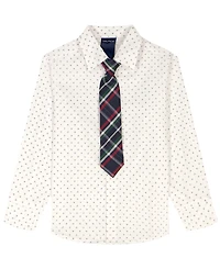 Nautica Boys 2T-7 4-Piece Shirt, Tie, Vest and Pants Set