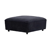 Parker Living Recess - Reptile Blue Ottoman with Casters