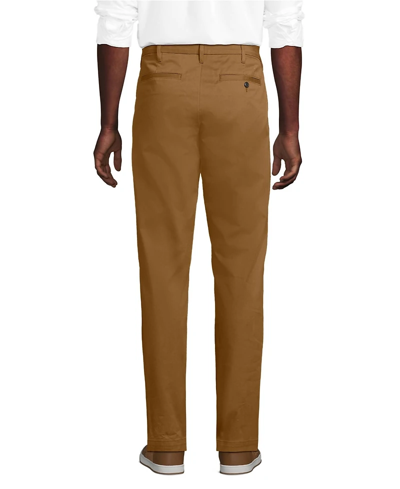 Lands' End Men's Travel Kit Comfort Waist Classic Fit Chino Pant