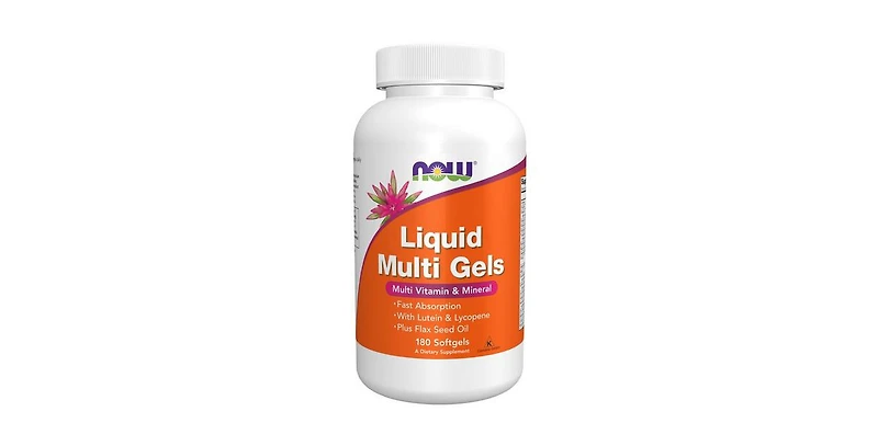Now Foods Liquid Multi Gels ,180 Softgels