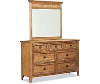 Intercon Mirror Landscape in Brushed Ash