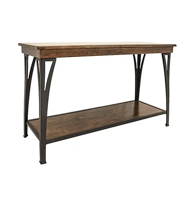 Intercon Sofa Back Table, 50 x 18 x 30 in Copper