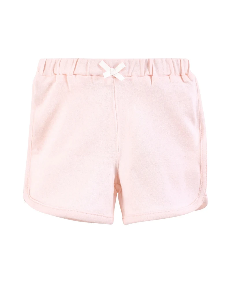 Hudson Baby Toddler Girls Four-Piece Essential Shorts
