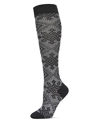 MeMoi Women's Diamondsign Southwest Inspired Knee High Sock