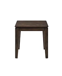 Intercon 24"" x 24"" End Table in Brushed Mango