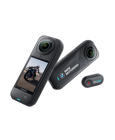 Insta360 X5 8K 360 Bmw Motorrad Edition Action Camera, Black