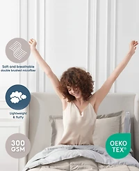 Nestl Luxury Soft Reversible 5-Pc. Comforter Set