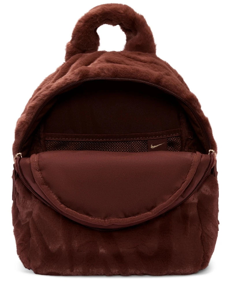 Nike Sportswear Unisex Futura Faux Fur Mini Backpack