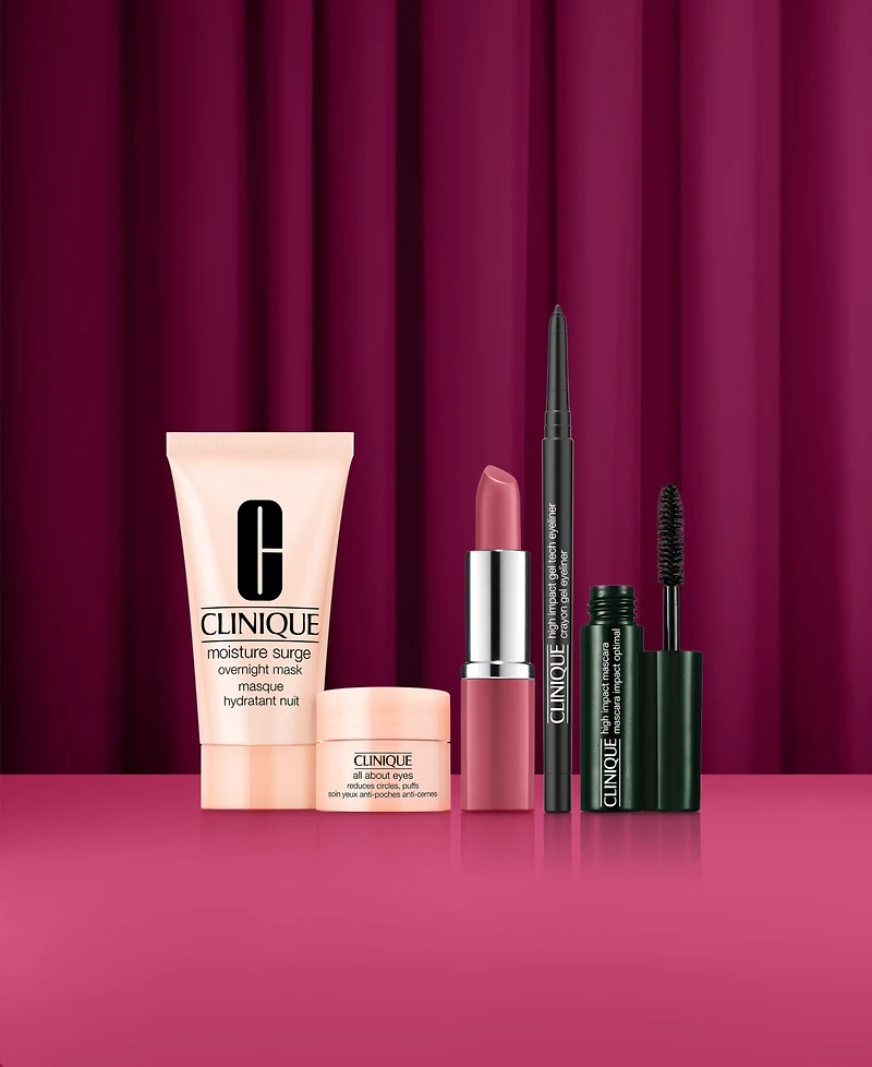 Choose a Free 6-Pc. gift with any $37 Clinique purchase (up to a $123 Value)