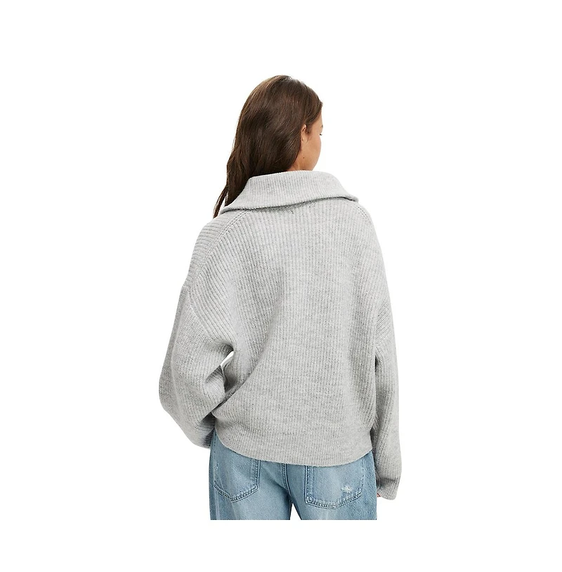 Cotton On Women's Luxe Half Zip Pullover