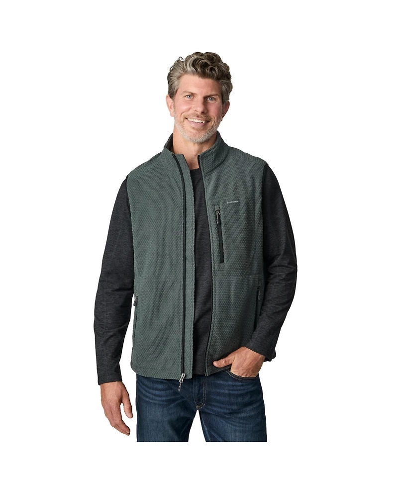 Free Country Men's Brick Fleece Adventure Vest