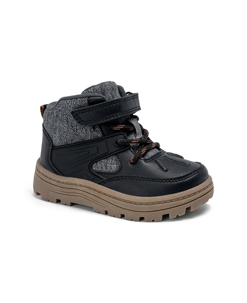Carter's 4-12 Ilker Hook and Loop Closure Lace-Up Boots