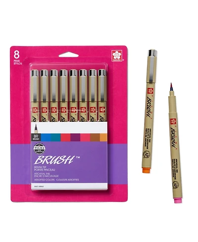 Sakura Pigma Professional Archival Ink Brush Pens