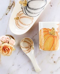 Vietri Pumpkins Spoon Rest