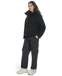 Levi's Women's Regular Short Quilted Teddy Jacket
