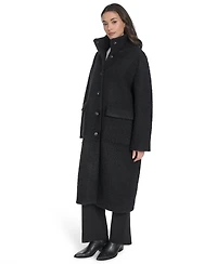 Levi's Women's Regular Boucle Stand Collar Car Coat