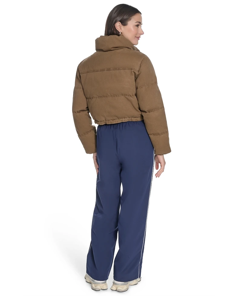Levi's Women's Regular Cropped Cotton Puffer Jacket