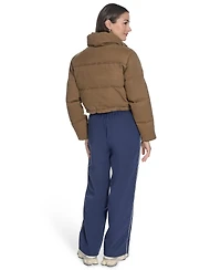 Levi's Women's Regular Cropped Cotton Puffer Jacket