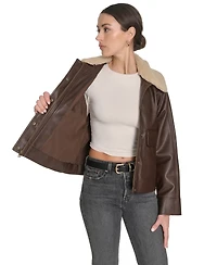 Levi's Women's Removable Collar Aviator Jacket