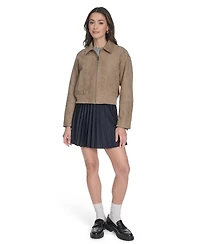 Levi's Women's Regular Faux Suede Bomber Jacket