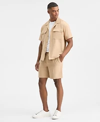 Alfani Men's Short-Sleeve Refined Owen Shirt, Macy's Exclusive