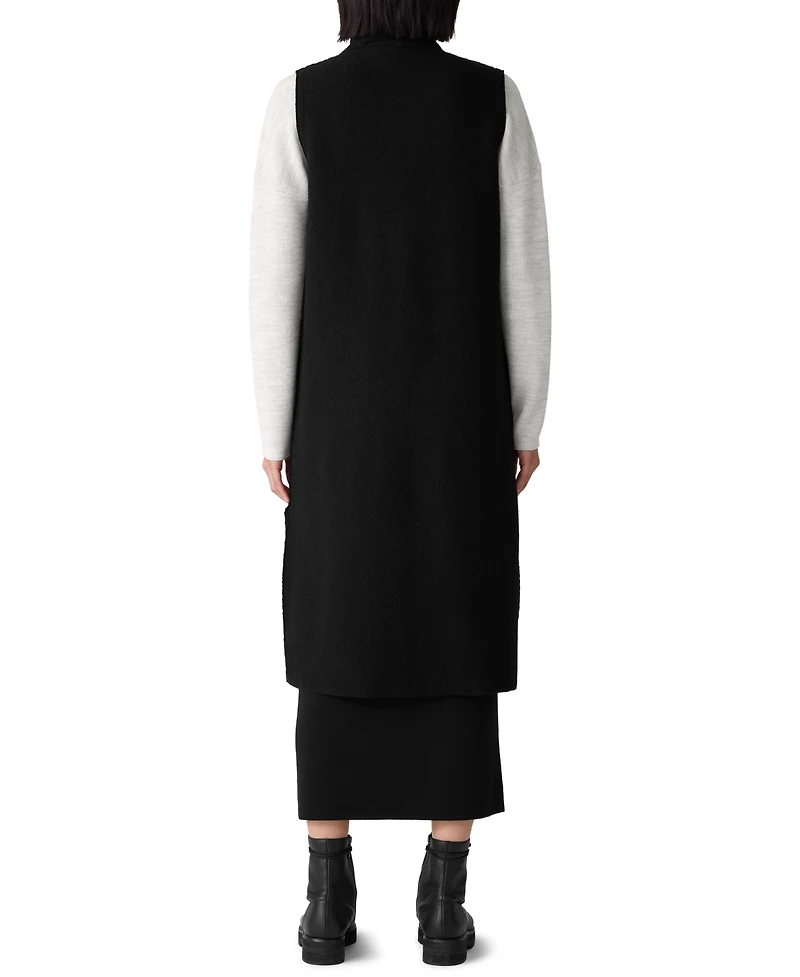 Eileen Fisher Women's Shawl Collar Vest
