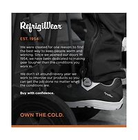 RefrigiWear Men's Men s FleetStride Plus Sneaker - Waterproof, Safety Toe, Boa Fit System, Anti-Slip Work Shoe