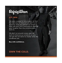 RefrigiWear Big & Tall Softshell Pants - Insulated, Water-Repellent, Wind-Tight Workwear