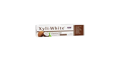 Now Foods XyliWhite Coconut Oil Toothpaste Gel, 6.4 Oz